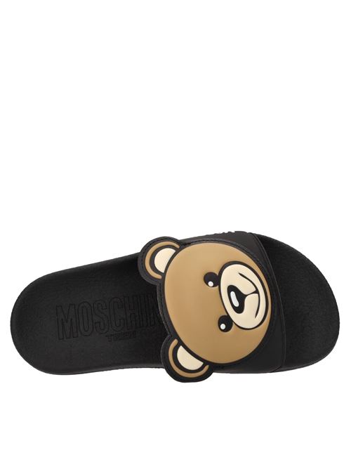 Mules in ecopelle MOSCHINO | 80632 PVCNERO